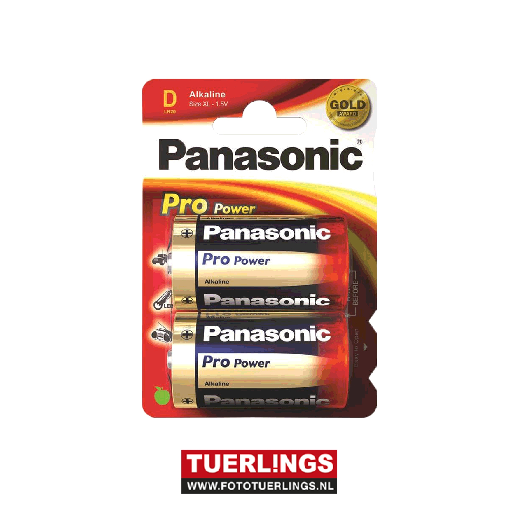 Panasonic Pro Power LR20 D 2 stuks