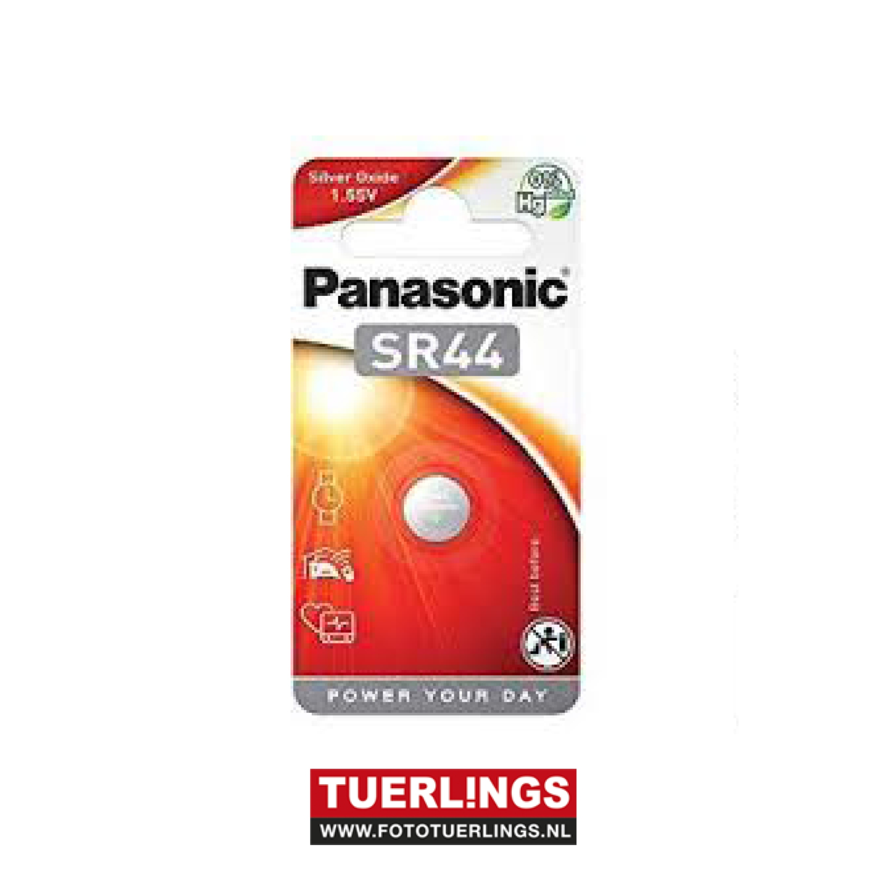 Panasonic Sliver SR44LR44V76PXAG13 1.55V