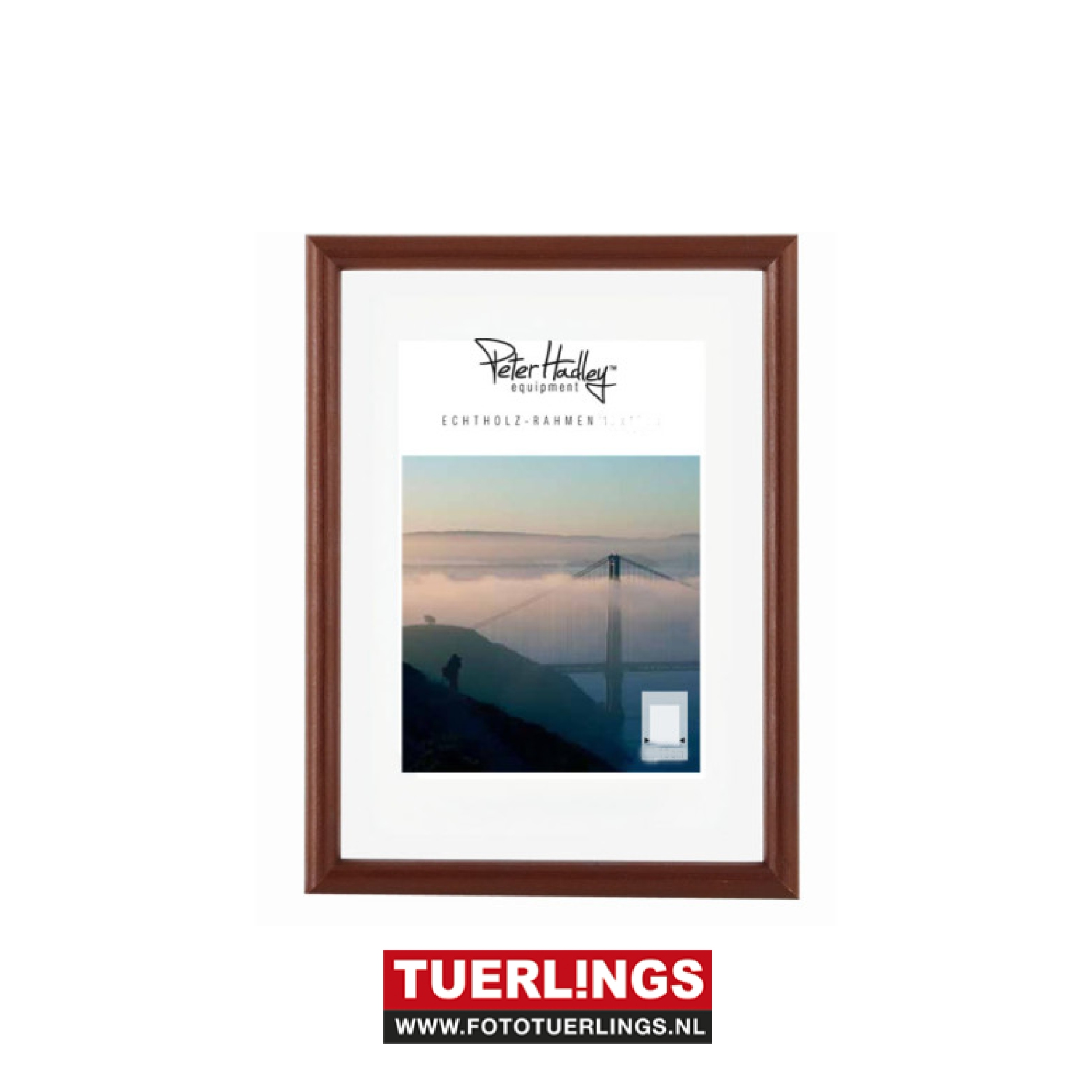 Peter Hadley Rondo dunkelbraun 13x18 cm