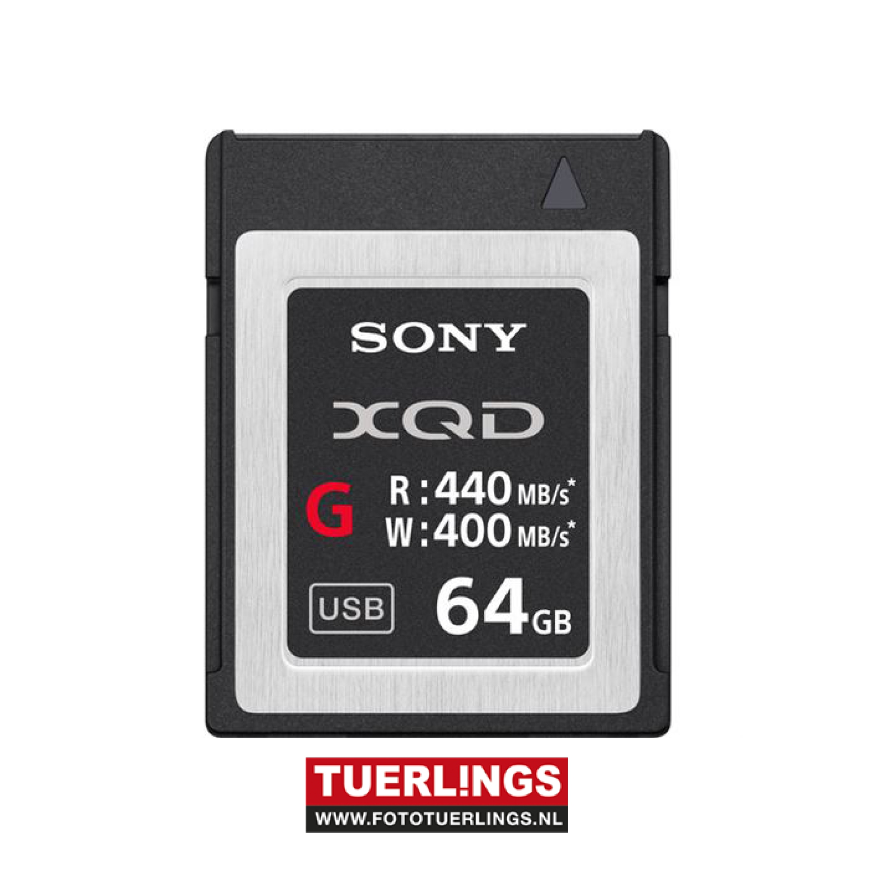 Sony 64 GB XQD-card 440MB/s read 400MB/s write G-Serie