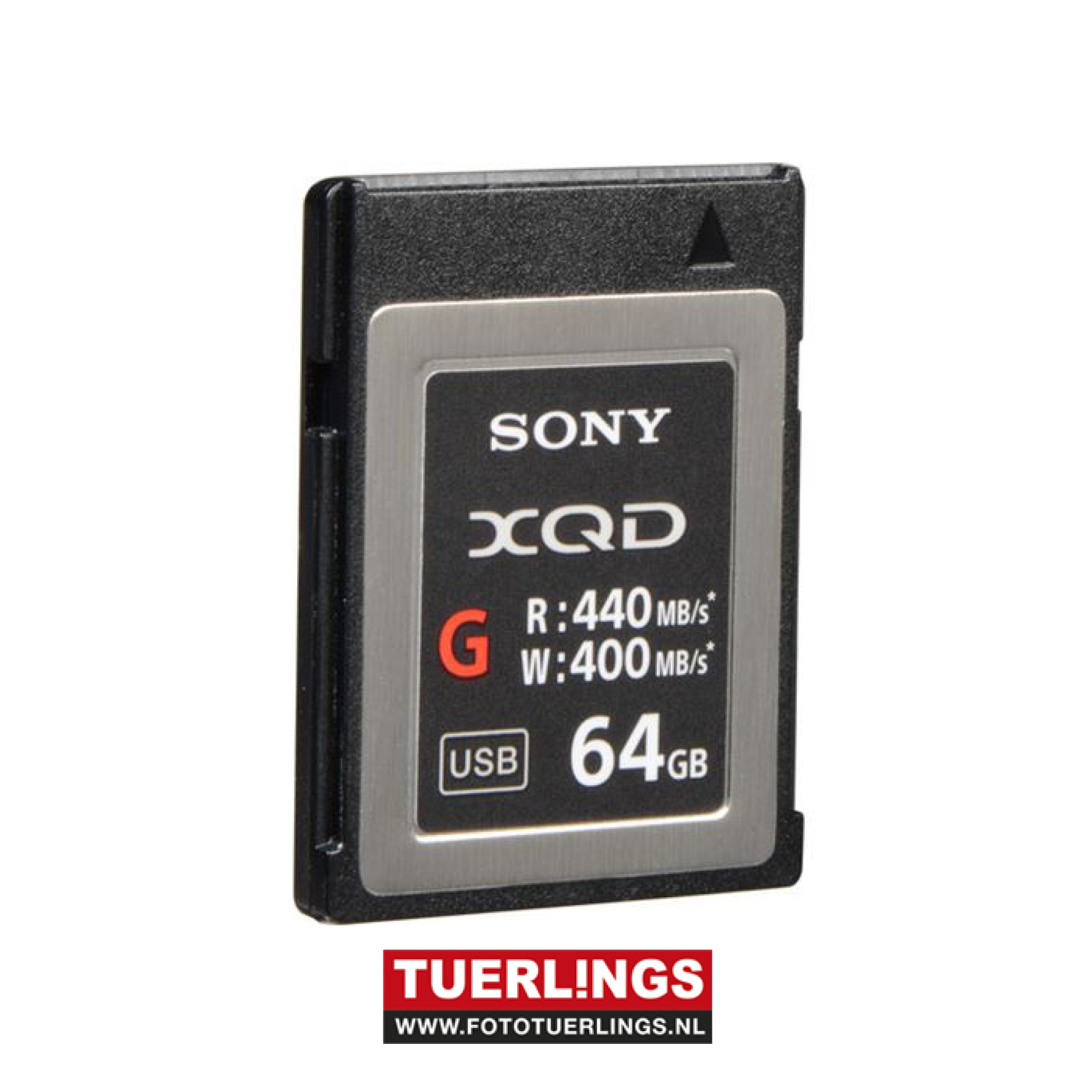 Sony 64 GB XQD-card 440MB/s read 400MB/s write G-Serie