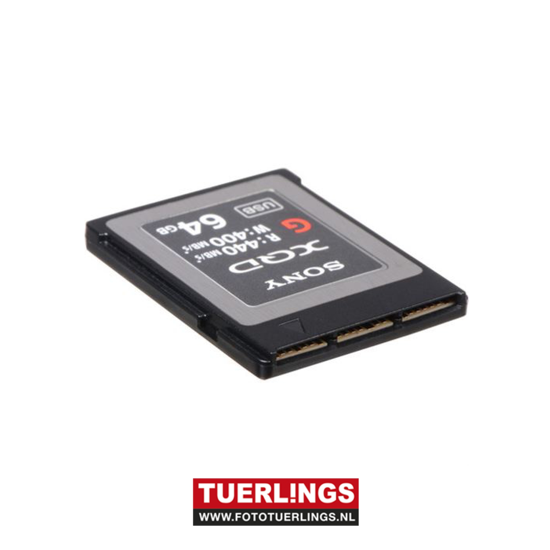 Sony 64 GB XQD-card 440MB/s read 400MB/s write G-Serie