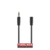 Stereo audio verlengkabel 3.5mm male - 3.5mm female 1 meter