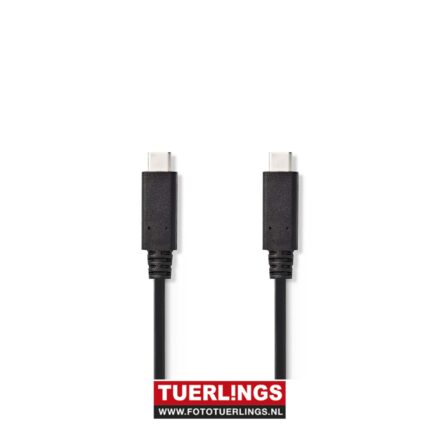 Type-C 3.1 male naar USB-C male 10Gbps 2 meter kabel