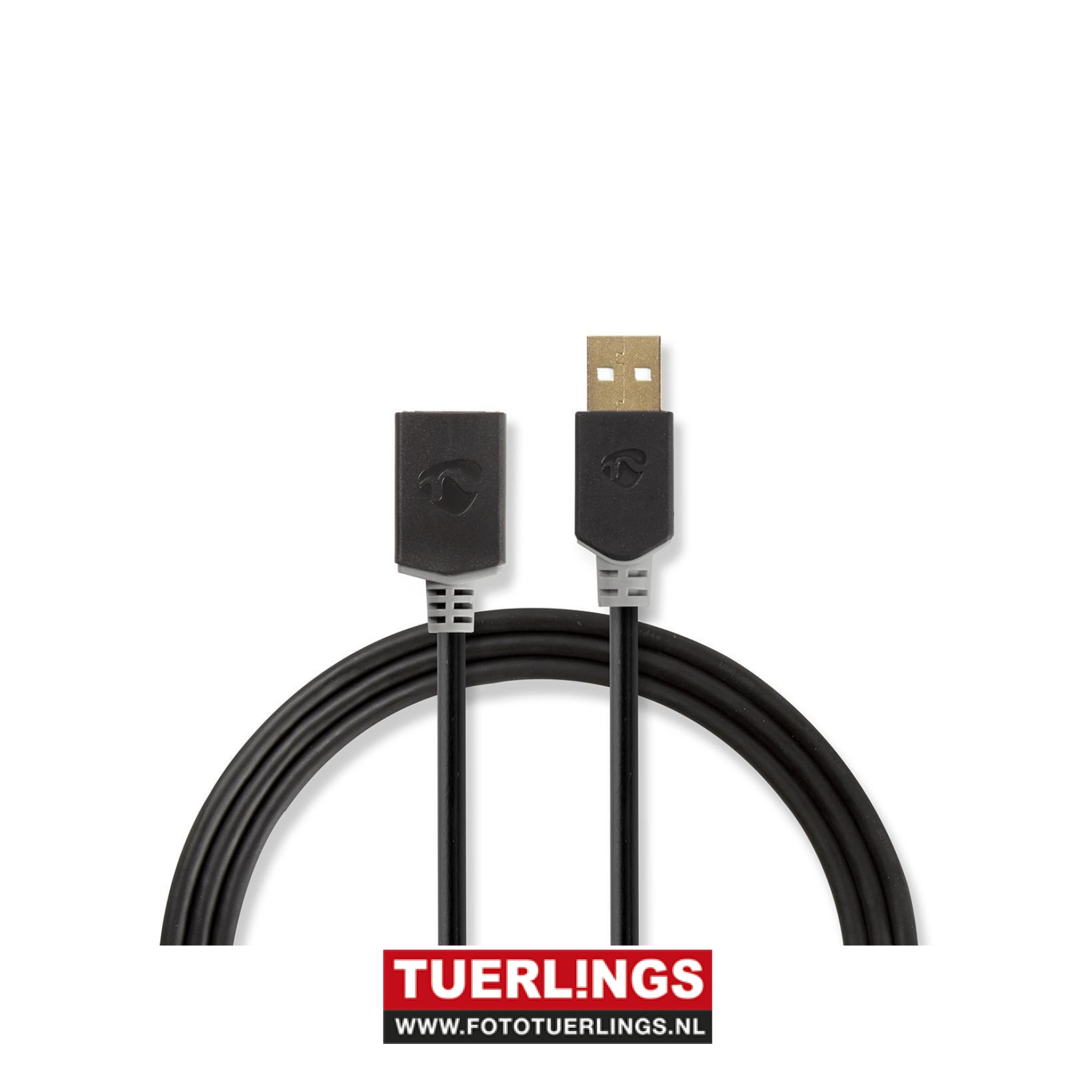 USB A verlengkabel USB2.0 Hi Speed 3 meter