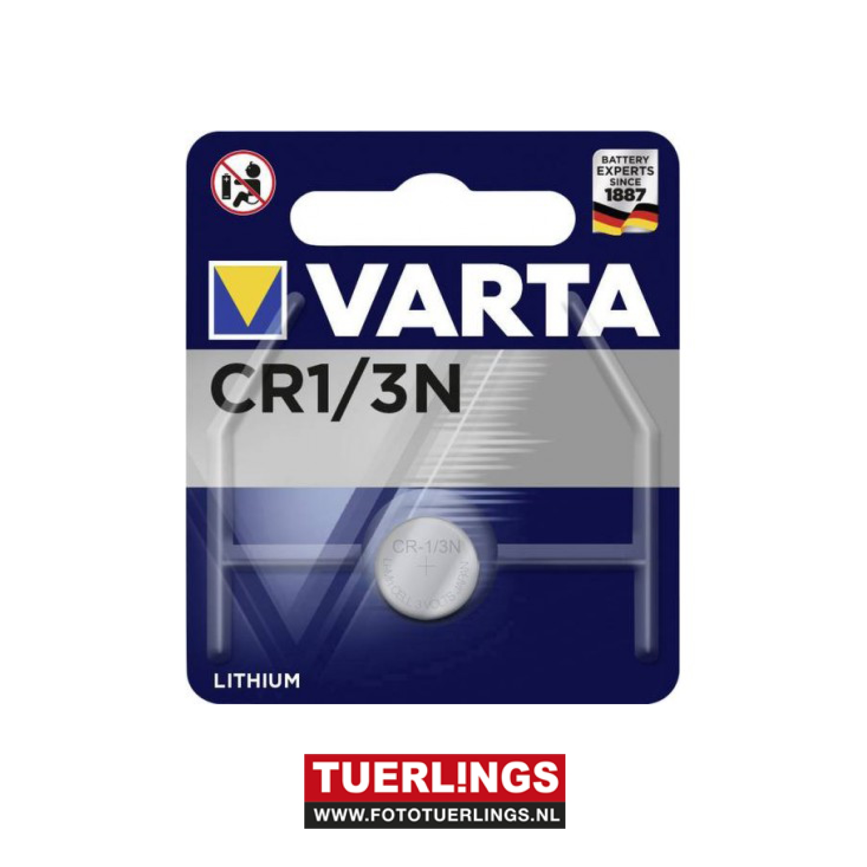 Varta Lithium CR1/3N 3V 170mAh