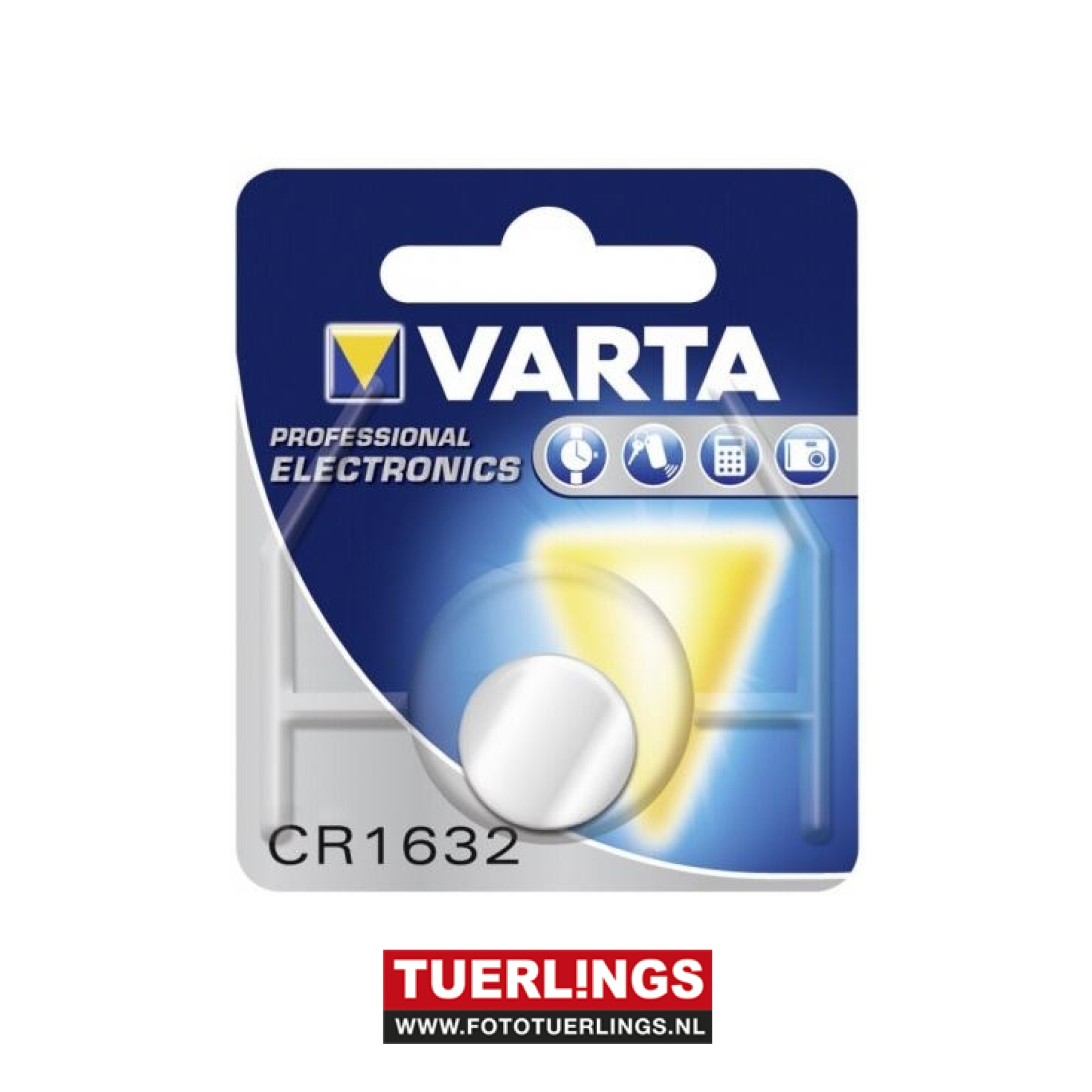 Varta Lithium CR1632 3V 140mAh
