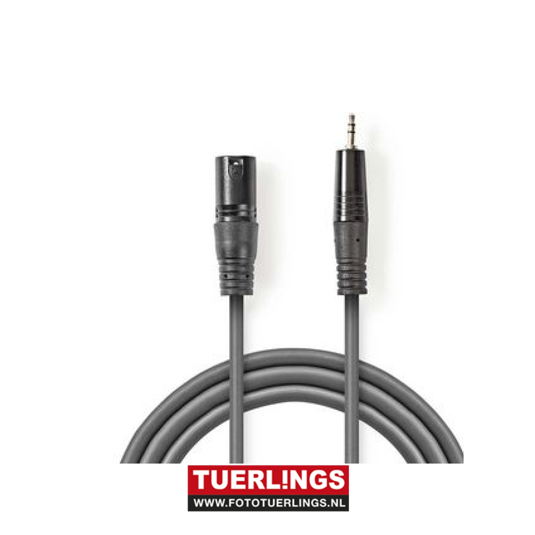 XLR naar 3,5mm audio kabel 3 meter