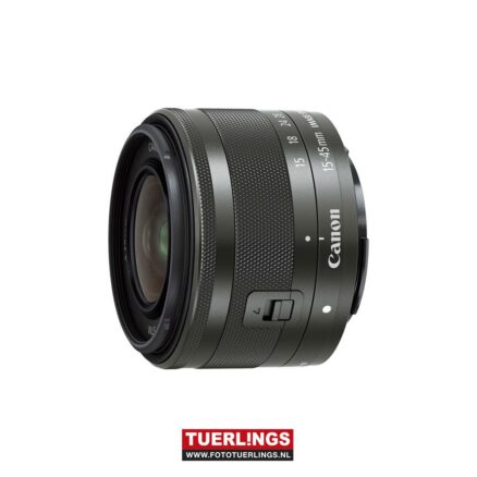 Canon EF-M 15-45mm F/3.5-6.3 IS STM zwart occasion