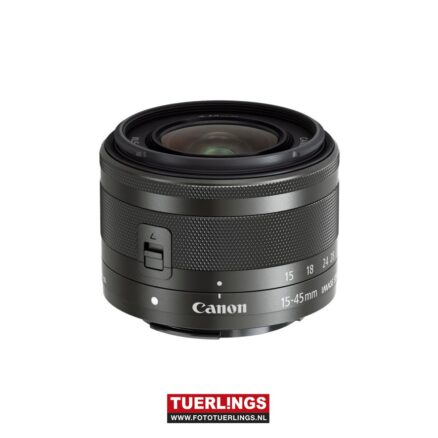 Canon EF-M 15-45mm F/3.5-6.3 IS STM zwart occasion