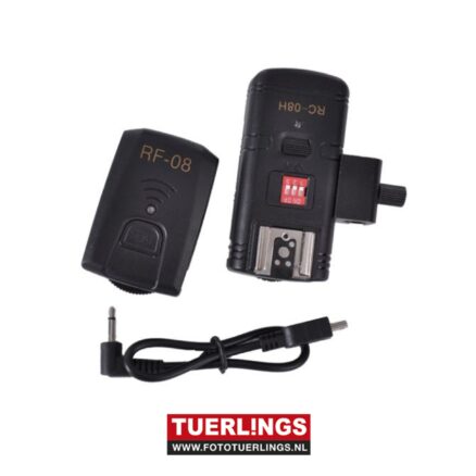 Studio King Radio Trigger Set TRC04H voor Speedlite Camera Flitsers