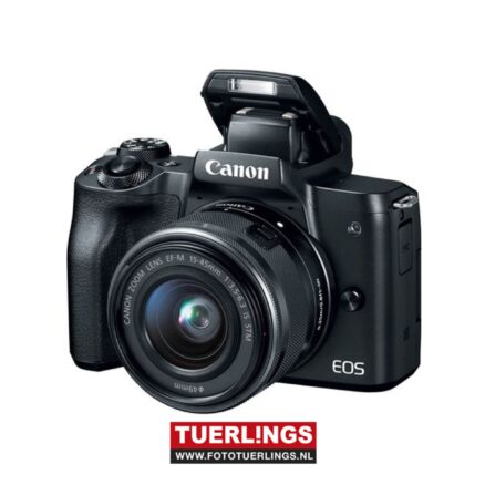 Canon EOS M50 II zwart + EF-M 15-45 mm IS STM