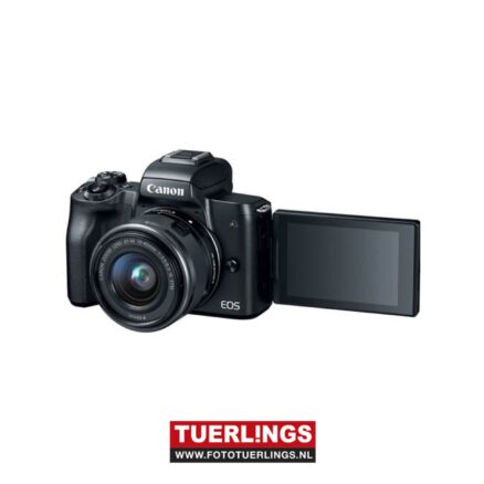 Canon EOS M50 II zwart + EF-M 15-45 mm IS STM