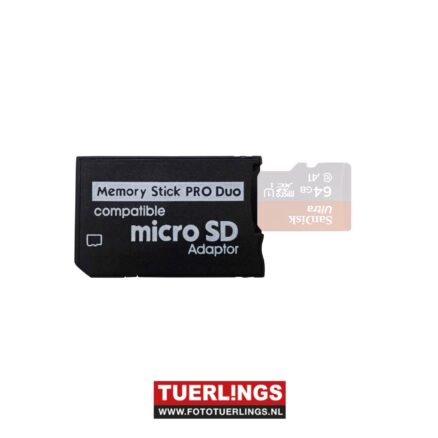 Micro sd naar Memory Stick Pro Duo Adapter