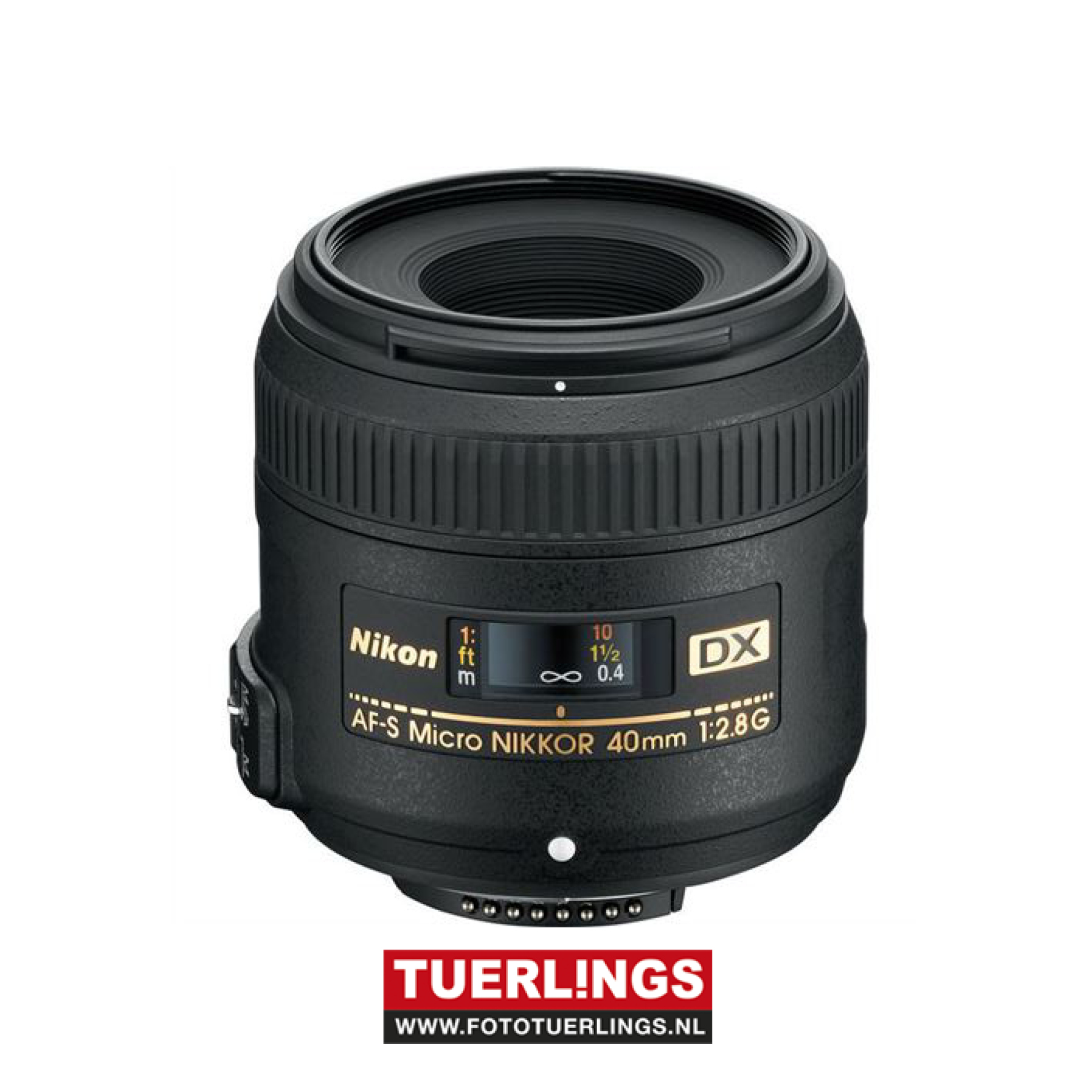 Nikon AF-S 40mm F2.8G DX micro occasion