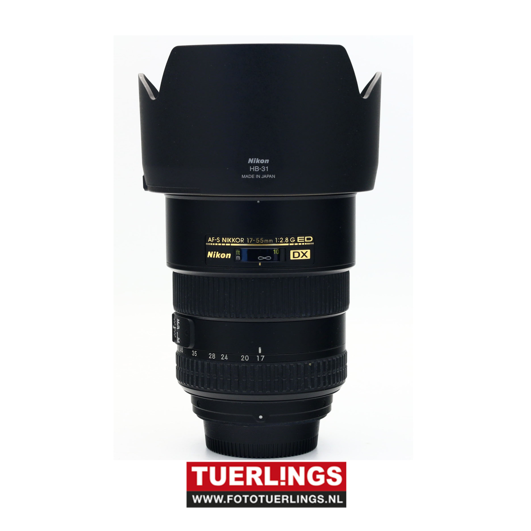 Nikon AF-S DX 17-55mm F2.8 G IF-ED occasion