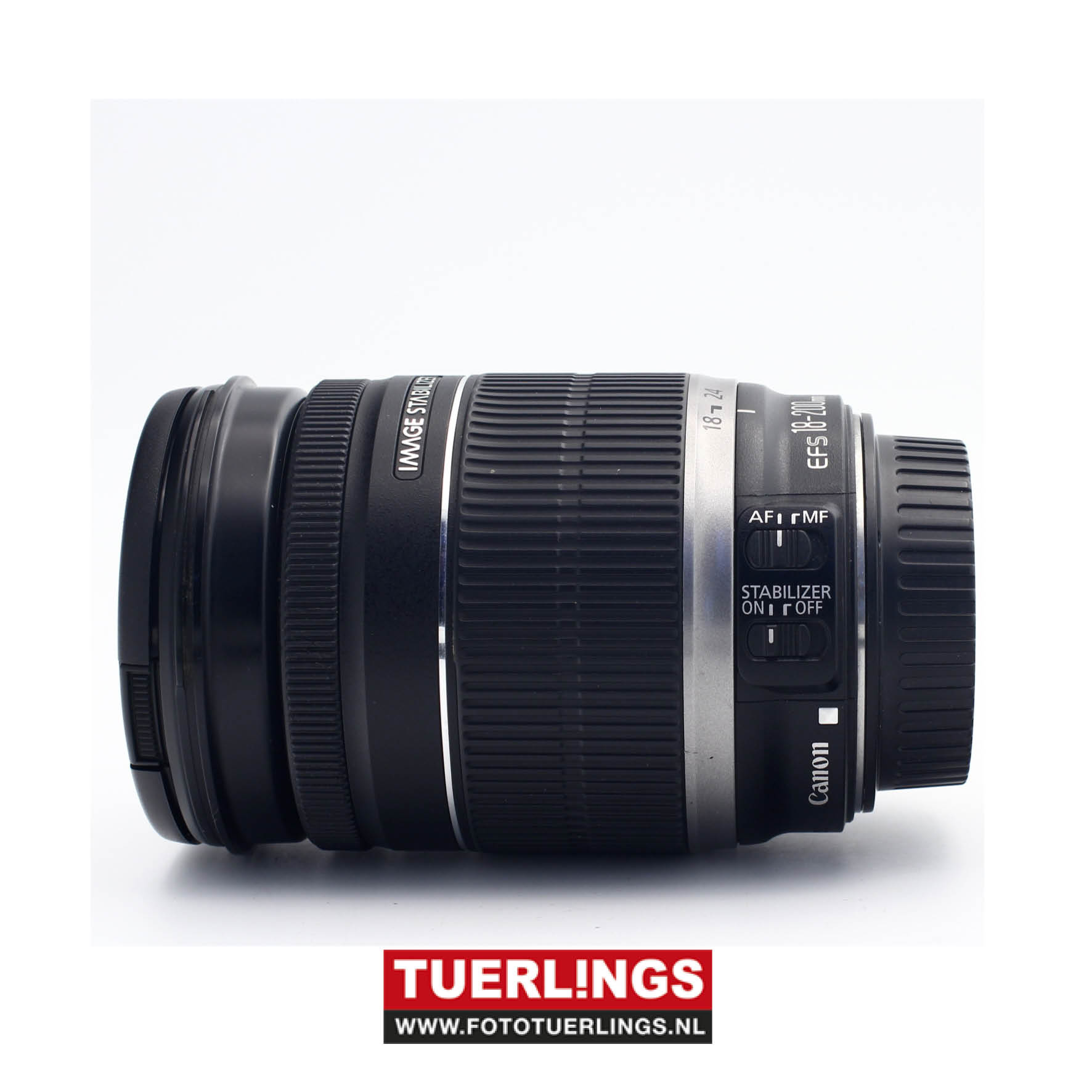 Canon EF-S 18-200mm 3.5-5.6 IS occasion - Afbeelding 2