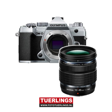 Olympus OM-D E-M5 Mark III Kit incl. 12-45mm F4 Pro, Zilver