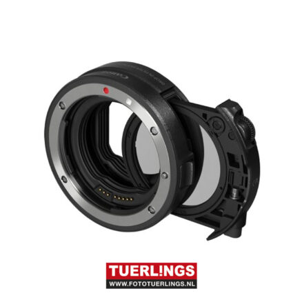 Canon EF-EOS R Mount Adapter met drop-in Circulair Polarisatiefilter A