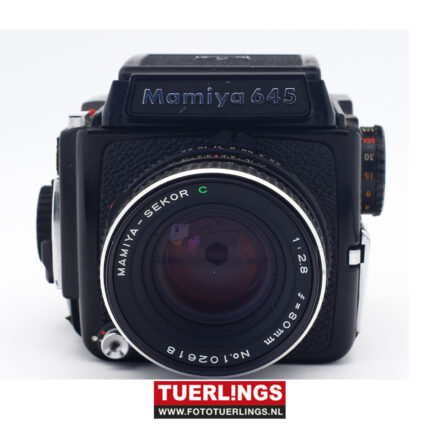 Mamiya M645 + Mamiya-sekor 80mm 2.8 + 45mm 2.8 + Winder