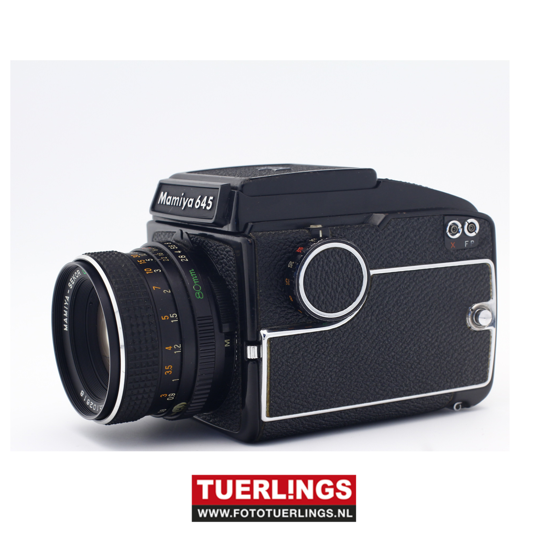 Mamiya M645 + Mamiya-sekor 80mm 2.8 + 45mm 2.8 + Winder - Afbeelding 8