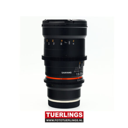 Samyang 35mm T1.5 VDSLR AS UMC II Sony FE occasion