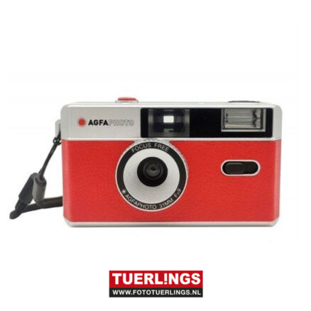 AgfaPhoto hervulbare analoge camera 35mm rood