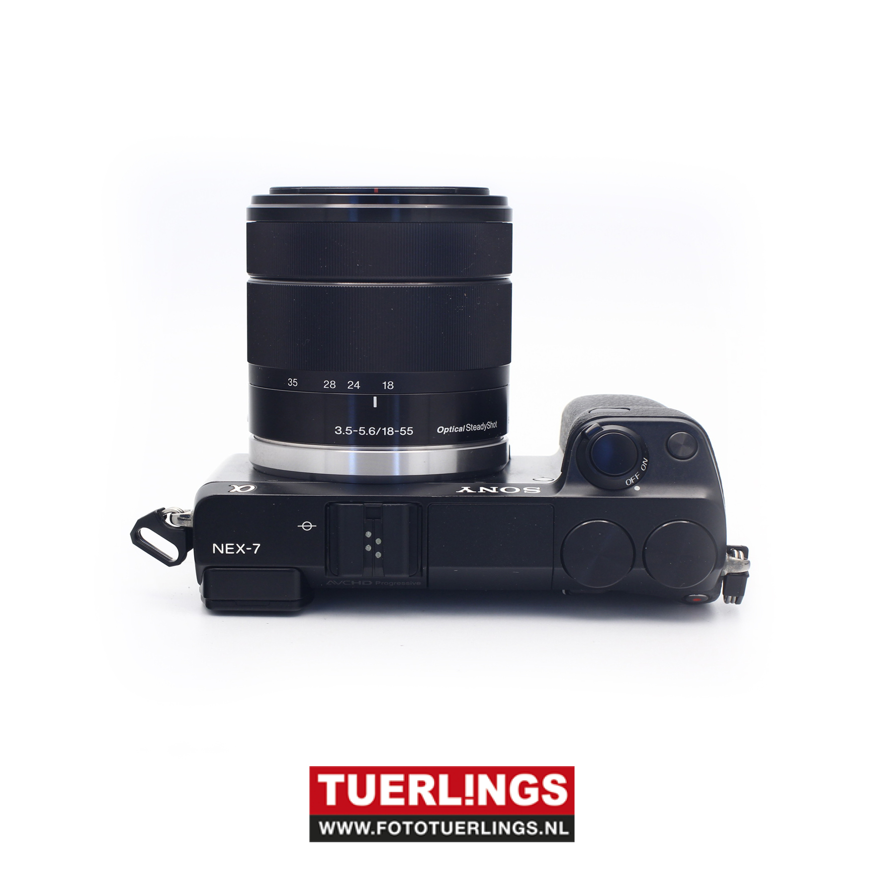 Sony NEX-7 Body zwart + Sony 3.5-5.6 18-55mm occasion - Afbeelding 4