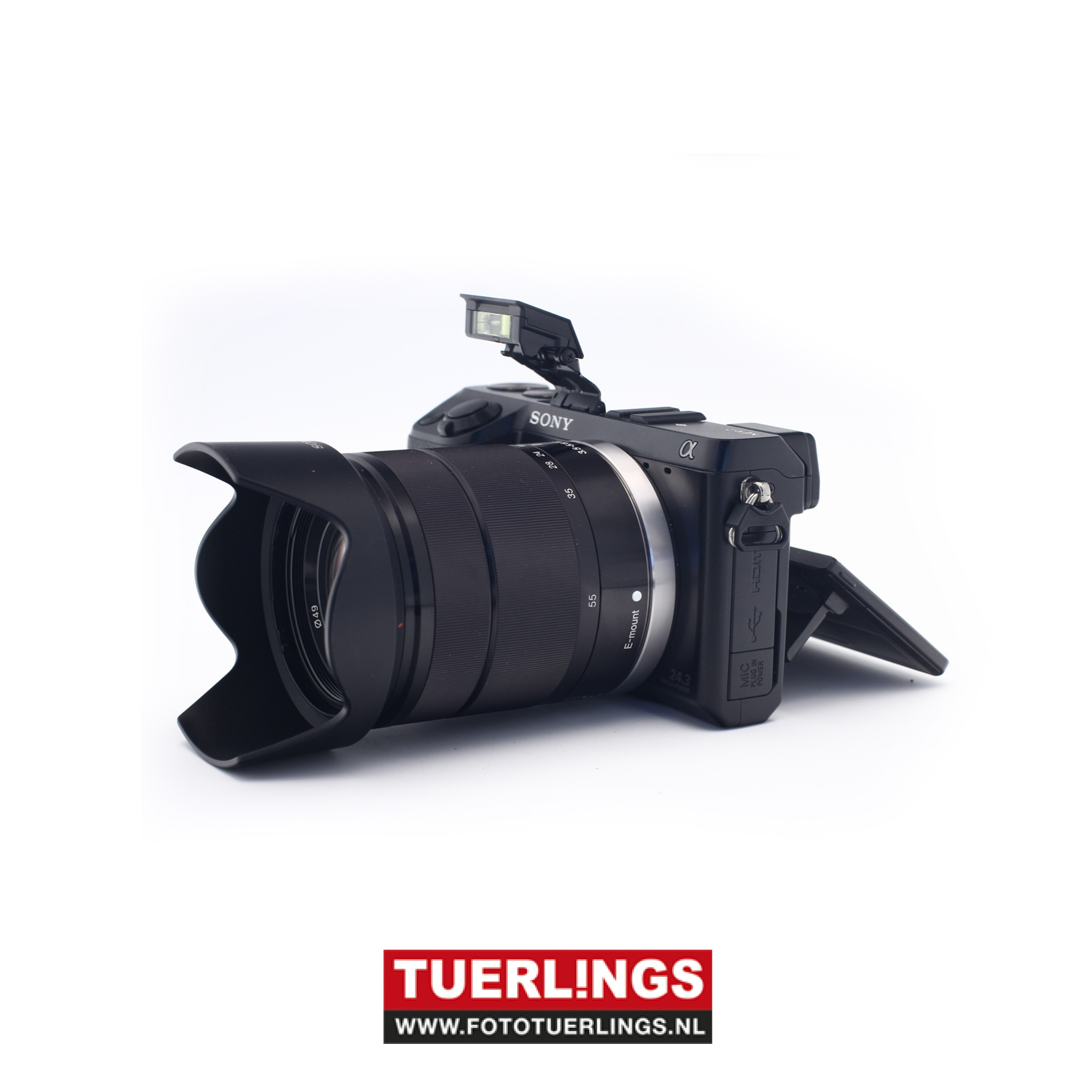 Sony NEX-7 Body zwart + Sony 3.5-5.6 18-55mm occasion - Afbeelding 5