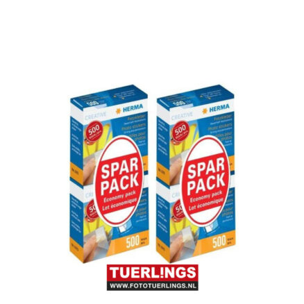 Herma Fotohoekjes Dubbelpak 2x 500 st.