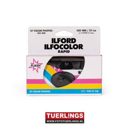 Ilfocolor Rapid 400/27 wegwerpcamera met flits