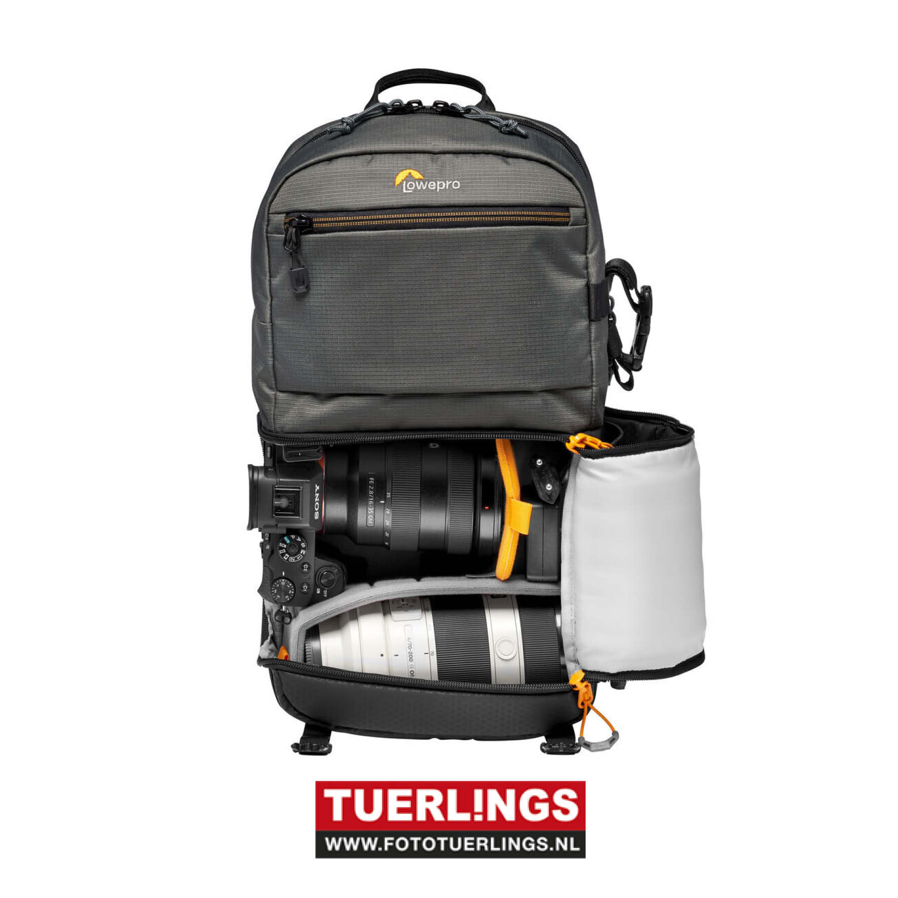 dwaas onderwijs Doordeweekse dagen Lowepro Slingshot SL 250 AW III Grey - Foto Tuerlings