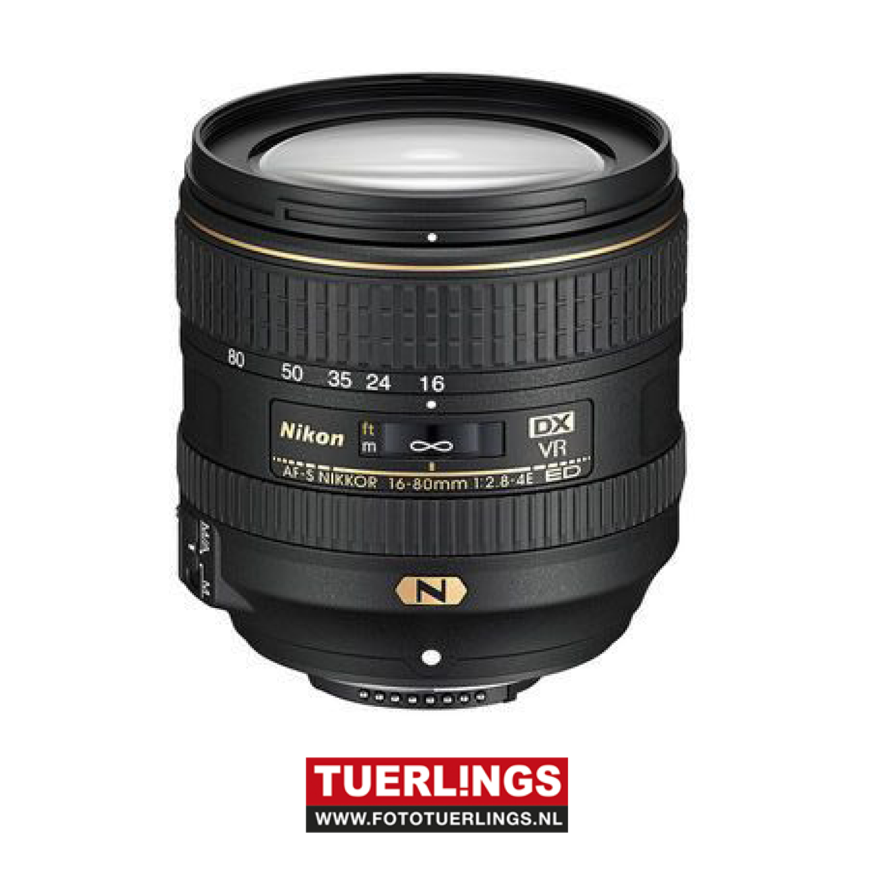 Nikon AF-S 16-80mm F/2.8-4 E ED VR DX occasion - Afbeelding 3
