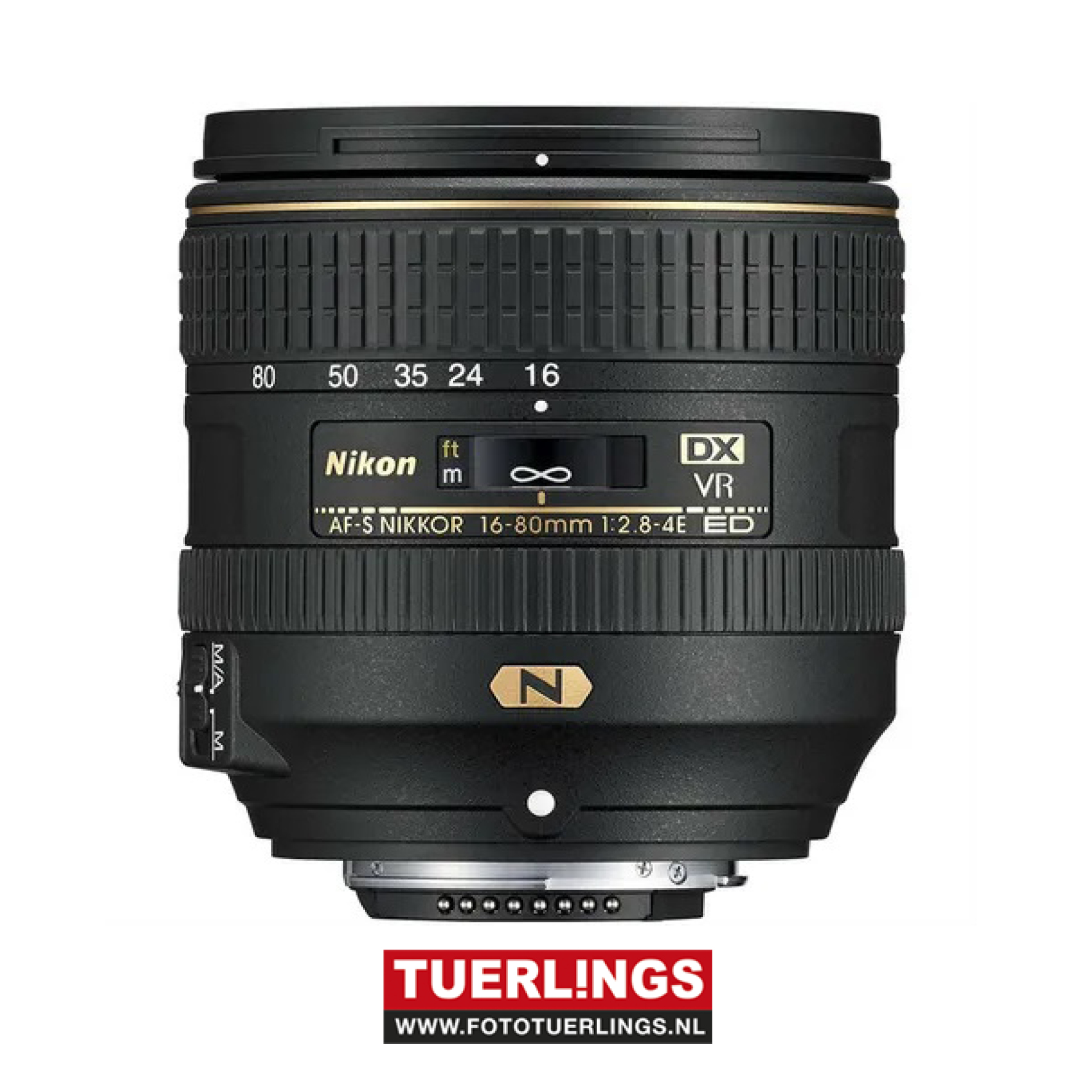 Nikon AF-S 16-80mm F/2.8-4 E ED VR DX occasion