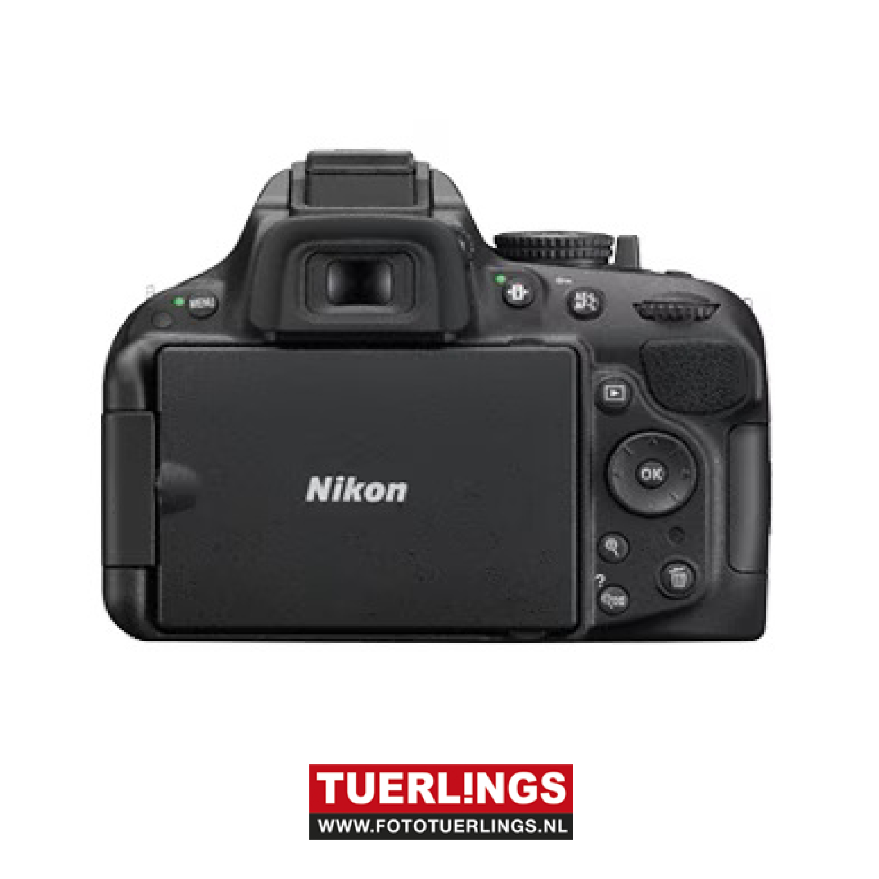 Nikon D5200 spiegelreflex body occasion - Afbeelding 2