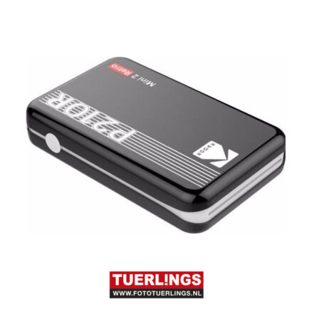 Kodak Mini 2 retro printer zwart (Laatste showmodel)