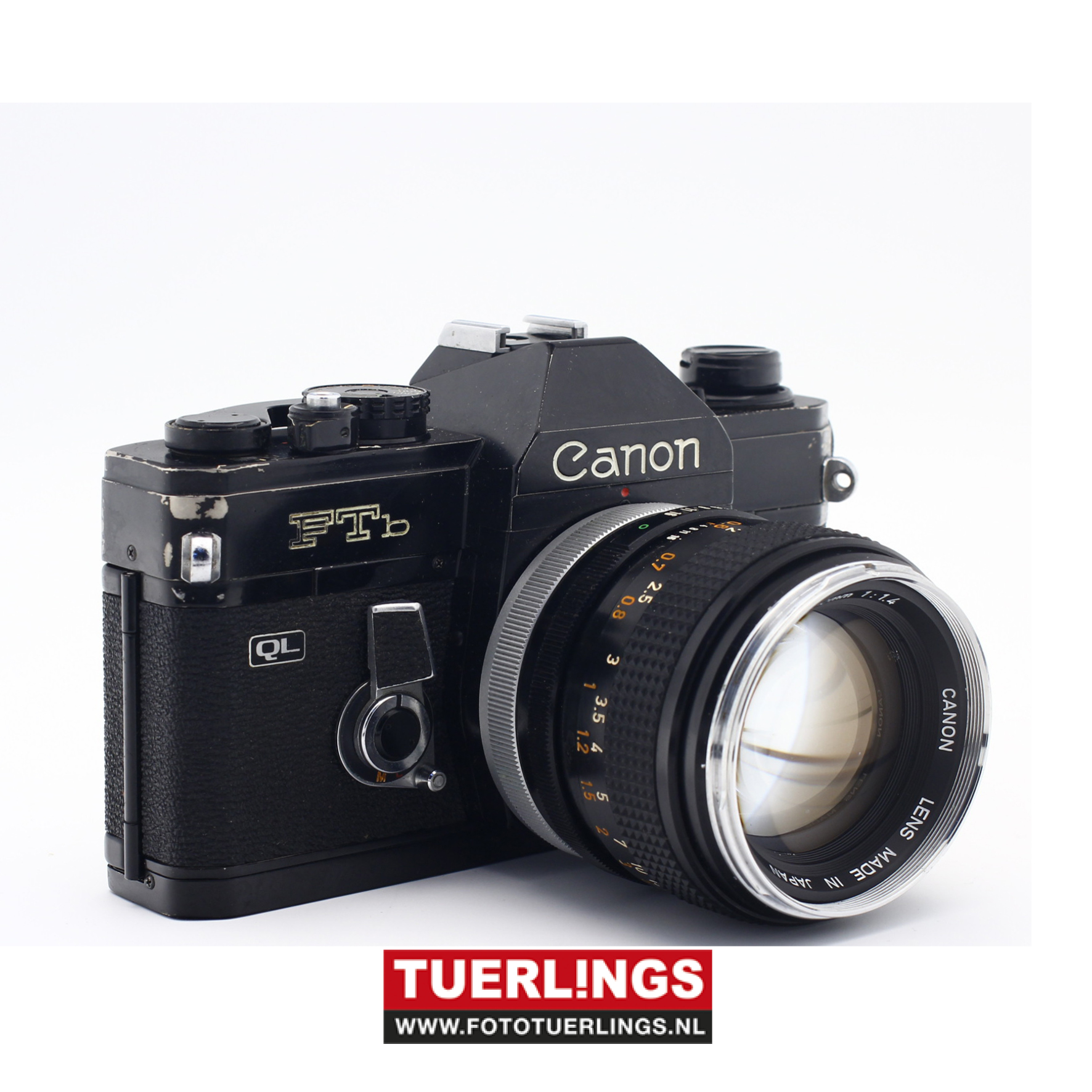 Canon FTb QL+50mm 1.4 Spiegelreflex occasion - Afbeelding 5