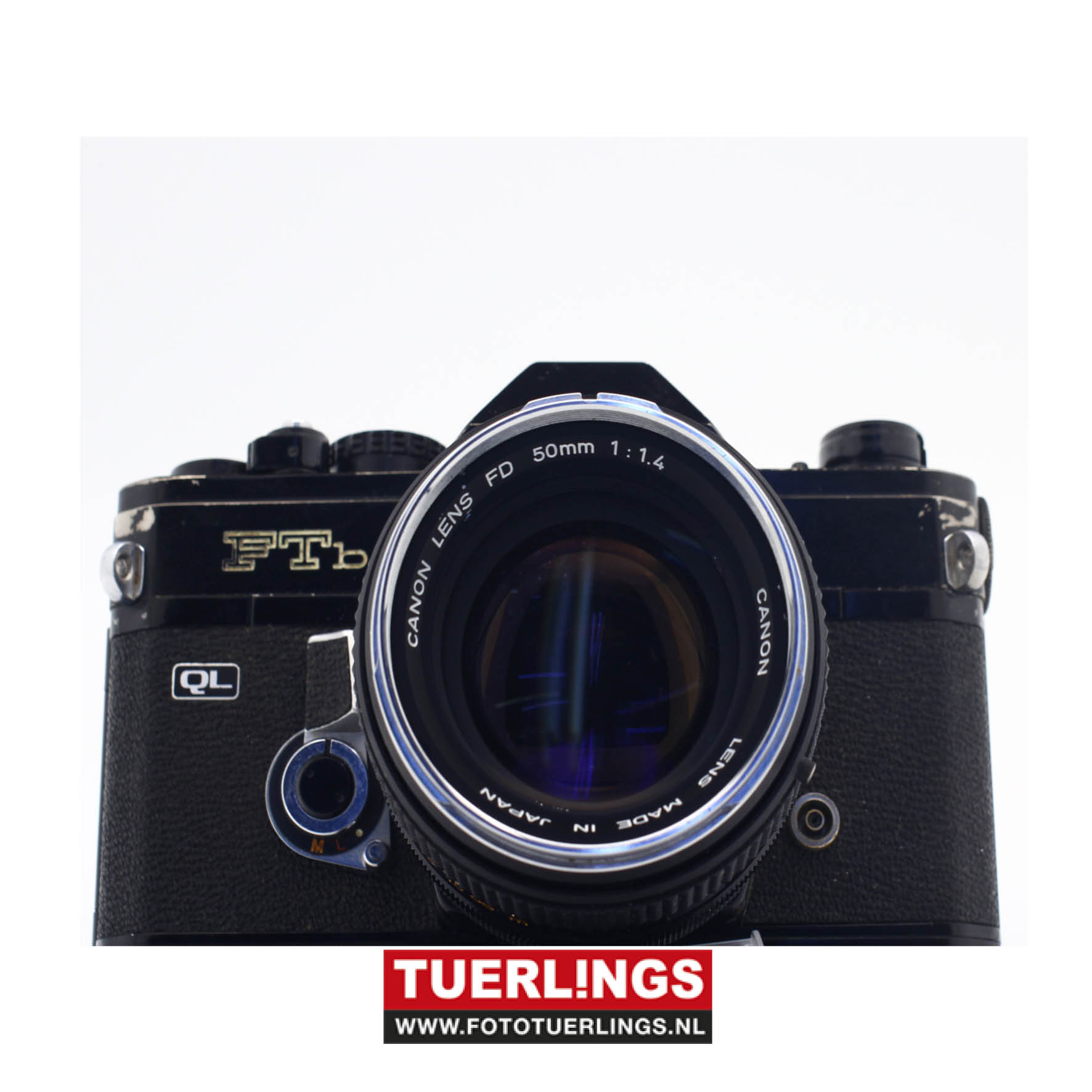 Canon FTb QL+50mm 1.4 Spiegelreflex occasion - Afbeelding 4