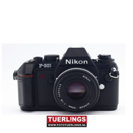 Nikon F-301 + 50mm 1.8 Spiegelreflex occasion
