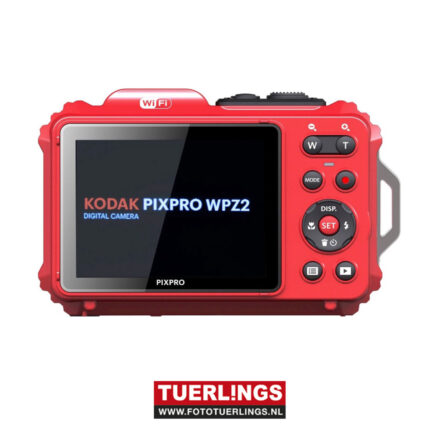 Kodak PixPro WPZ2 onderwatercamera rood