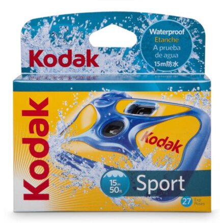 Kodak utlra sport 27 opnamens 800 iso waterdicht tot 15 meter wegwerpcamera