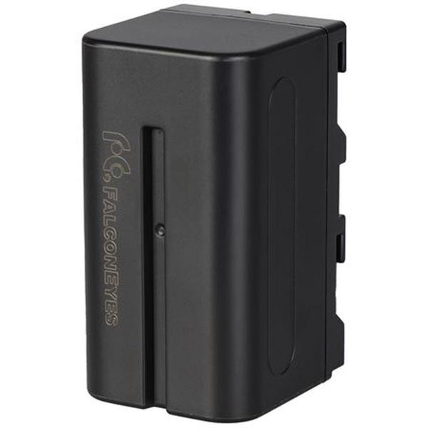 2 x Accu NP-F750 + Acculader voor LED Lamp - Afbeelding 2