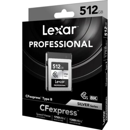 Lexar CFexpress Pro Type B Silver Series 512GB - R1750/W1300MB/s - Afbeelding 2