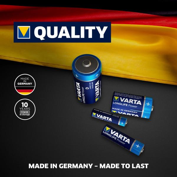 Varta Longlife Power C Batterijen - LR14 - 2 stuks - Afbeelding 7