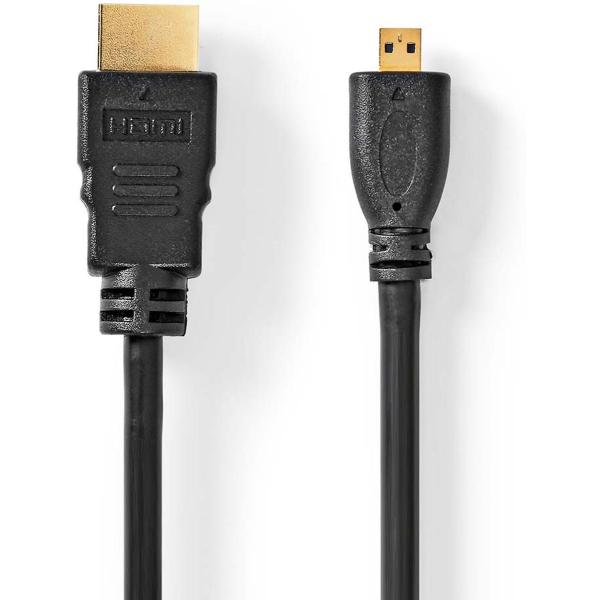 High Speed 4K HDMI - Micro HDMI 1,5 meter - Afbeelding 2