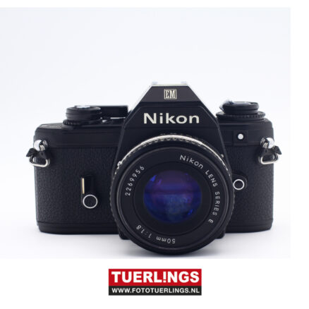 Nikon EM + 50mm 1.8 Spiegelreflex occasion