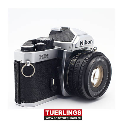 Nikon FM2n + 50mm 1.8 Spiegelreflex occasion - Afbeelding 4