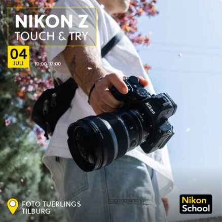 Foto Tuerlings Nikon TOUCH & TRY Demodag 4-7-2025 10:00-17:00
