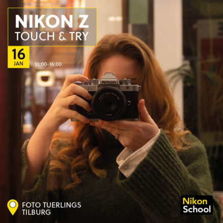 Foto Tuerlings Nikon TOUCH & TRY Demodag 16-01-2026 10:00-16:00
