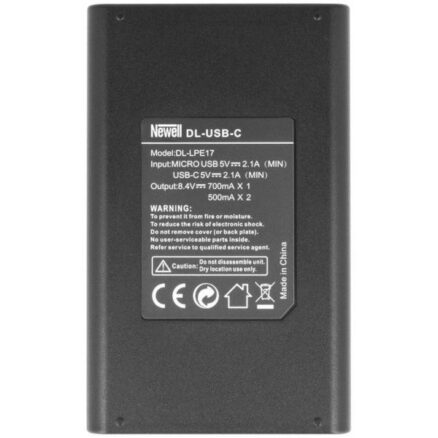 Newell DUAL-Channel Charger And LP-E17 Battery Pack Newell dl-USB-C - Afbeelding 5